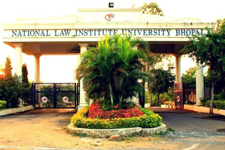 National Law Institute University, Bhopal Entrance Gate of National Law Institute University